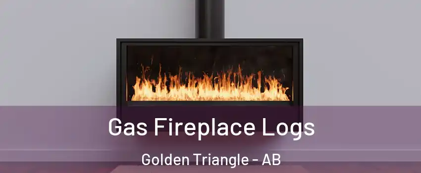  Gas Fireplace Logs Golden Triangle - AB