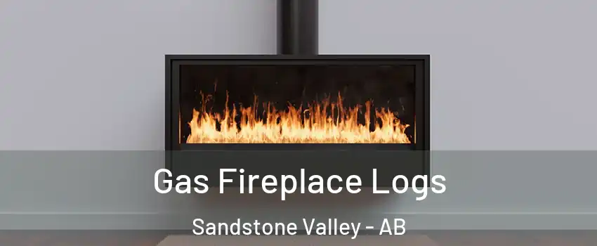  Gas Fireplace Logs Sandstone Valley - AB