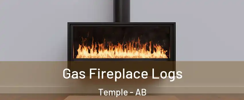  Gas Fireplace Logs Temple - AB