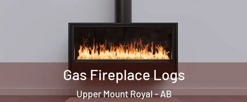  Gas Fireplace Logs Upper Mount Royal - AB