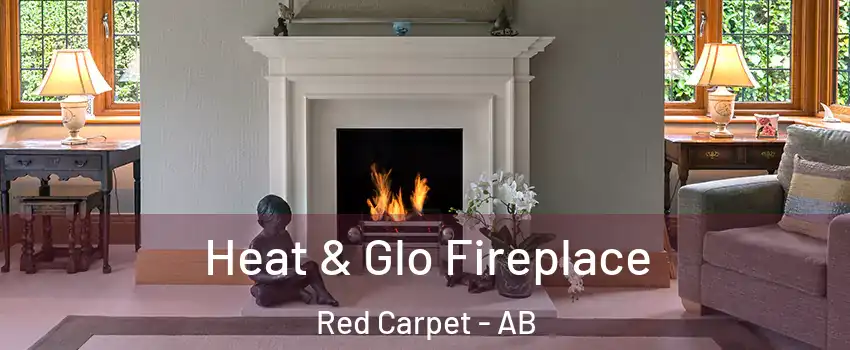  Heat & Glo Fireplace Red Carpet - AB