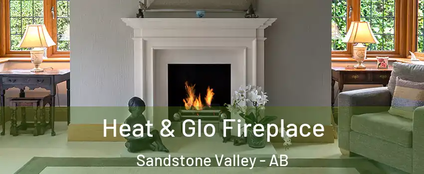  Heat & Glo Fireplace Sandstone Valley - AB