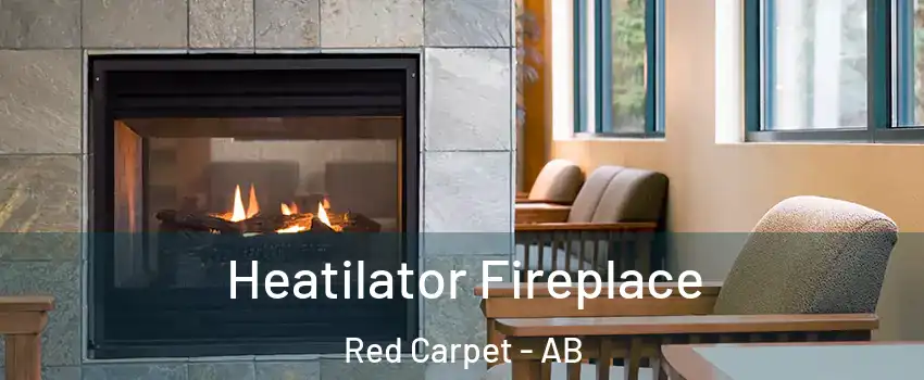  Heatilator Fireplace Red Carpet - AB