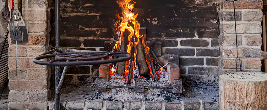 Cracked Electric Fireplace Bricks Repair Services  in Strathmore, AB