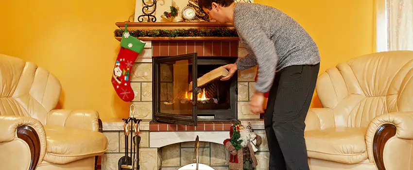 Gas to Wood-Burning Fireplace Conversion Services in Calgary, Alberta