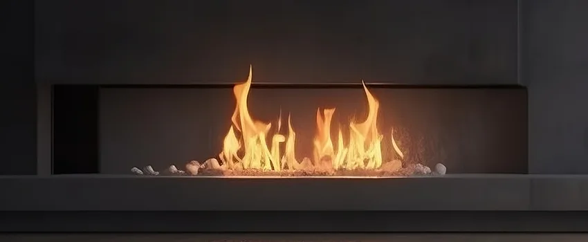 B-Vent Gas Fireplace Installation in Calgary, AB