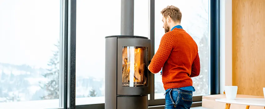 Pellet Stove Chimney Pipe Installation in Strathmore, AB