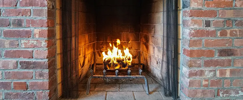 Repairing Damaged Fireplace Tiles in Strathmore, Alberta