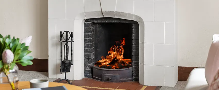 Classic Open Fireplace Design Services in Calgary, Alberta