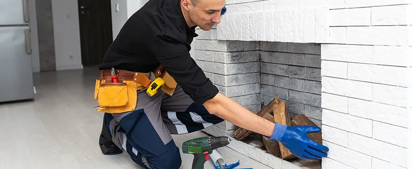 Fireplace Damaged Damper Frame Repair Services in Strathmore, Alberta