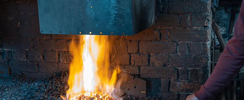 Fireplace Throat Plates Repair and installation Services in Strathmore, AB