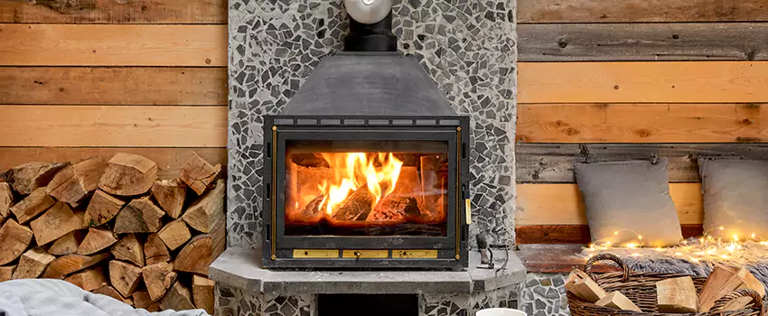 Outdoor Morso Fireplace Broken Screen Replacement in Strathmore, AB