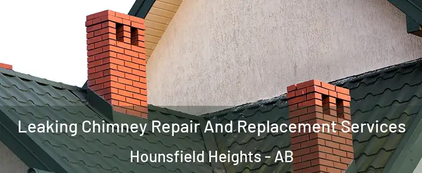  Leaking Chimney Repair And Replacement Services Hounsfield Heights - AB