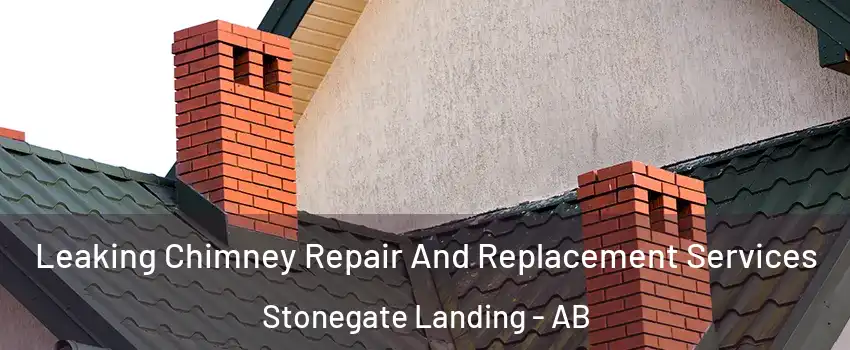  Leaking Chimney Repair And Replacement Services Stonegate Landing - AB
