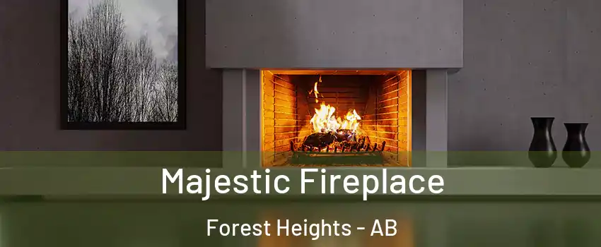  Majestic Fireplace Forest Heights - AB