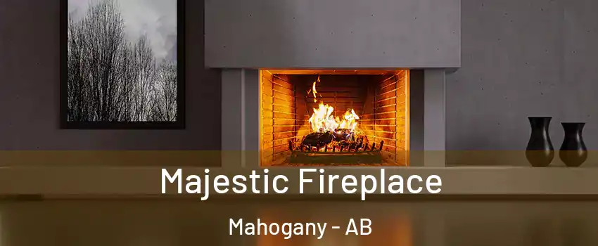  Majestic Fireplace Mahogany - AB