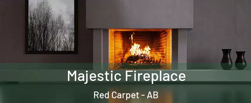  Majestic Fireplace Red Carpet - AB