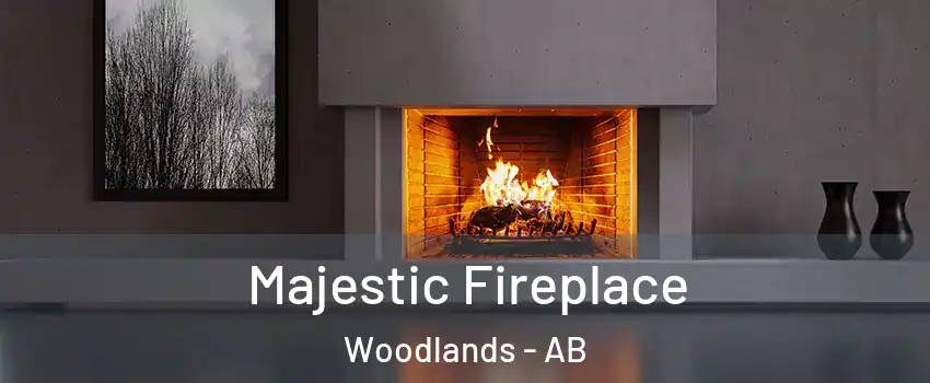  Majestic Fireplace Woodlands - AB
