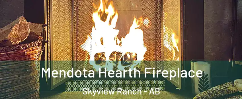  Mendota Hearth Fireplace Skyview Ranch - AB