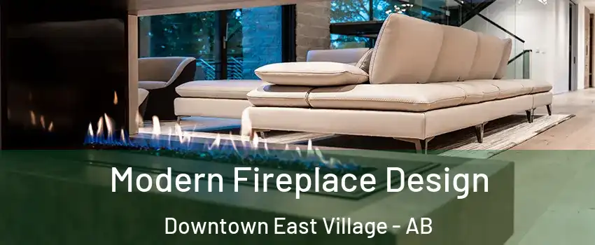  Modern Fireplace Design Downtown East Village - AB