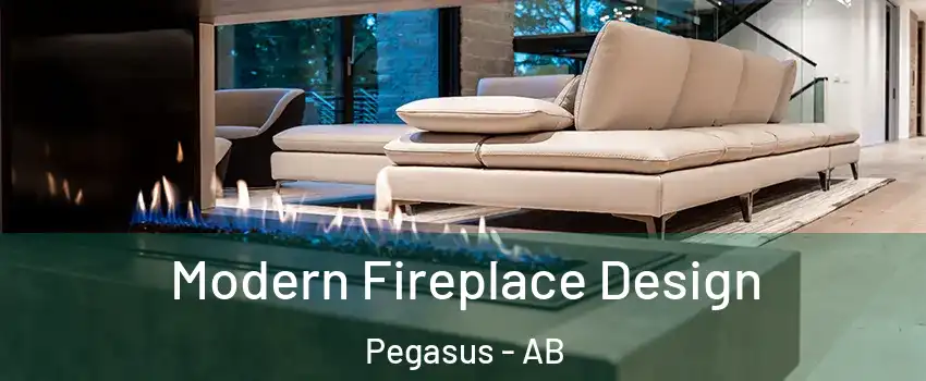  Modern Fireplace Design Pegasus - AB