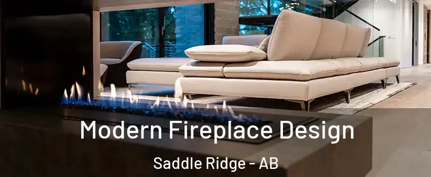  Modern Fireplace Design Saddle Ridge - AB
