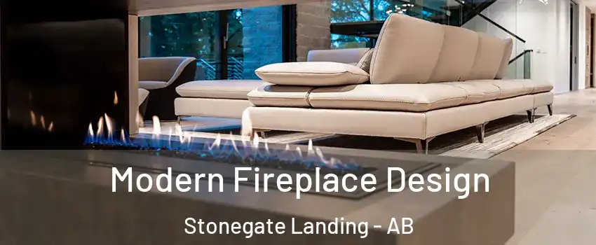  Modern Fireplace Design Stonegate Landing - AB