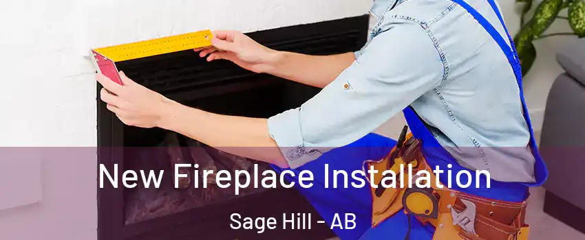  New Fireplace Installation Sage Hill - AB
