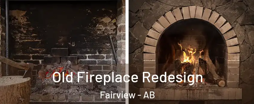 Old Fireplace Redesign Fairview - AB