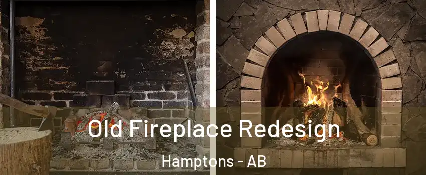  Old Fireplace Redesign Hamptons - AB