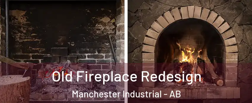  Old Fireplace Redesign Manchester Industrial - AB