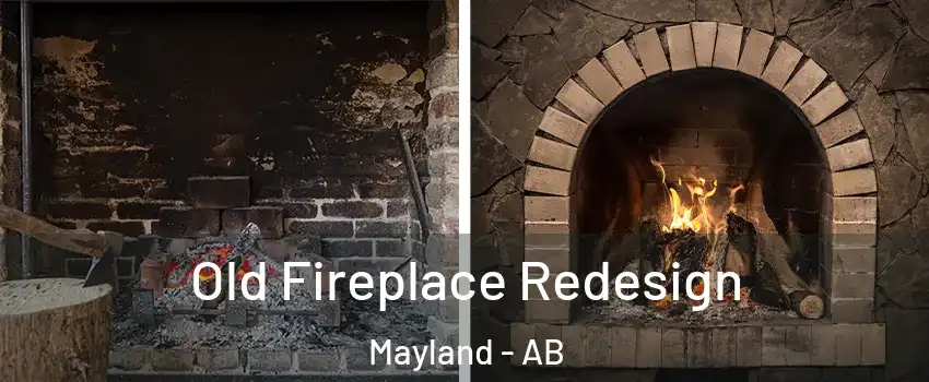  Old Fireplace Redesign Mayland - AB