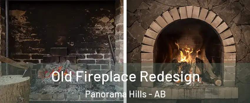  Old Fireplace Redesign Panorama Hills - AB