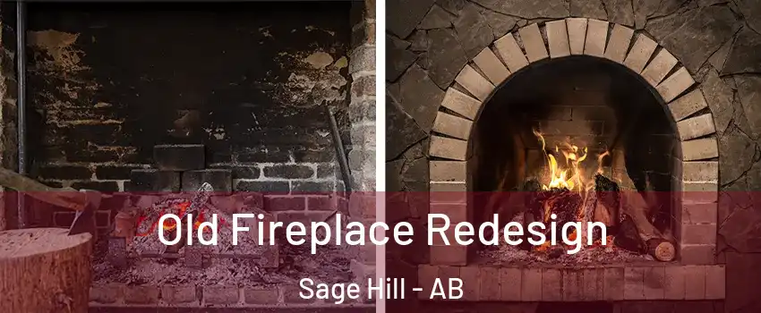  Old Fireplace Redesign Sage Hill - AB