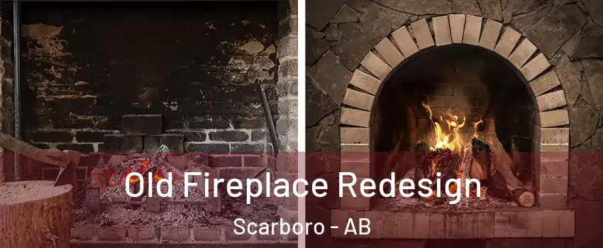 Old Fireplace Redesign Scarboro - AB