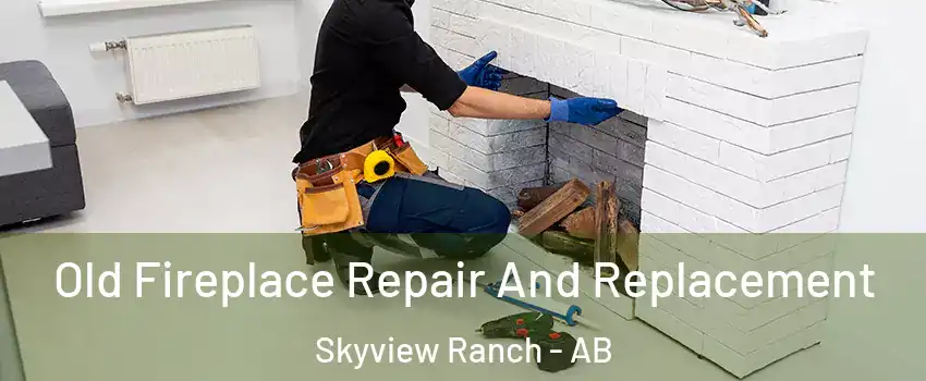 Old Fireplace Repair And Replacement Skyview Ranch - AB