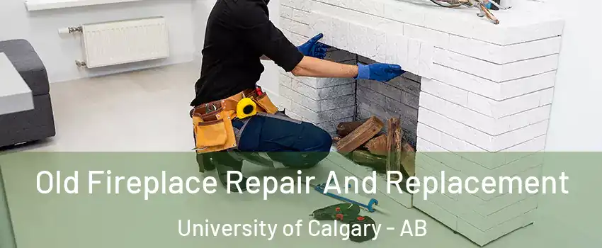 Old Fireplace Repair And Replacement University of Calgary - AB