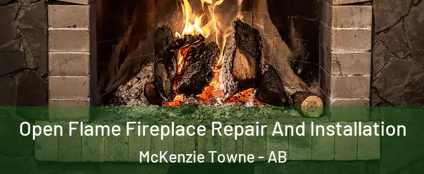  Open Flame Fireplace Repair And Installation McKenzie Towne - AB