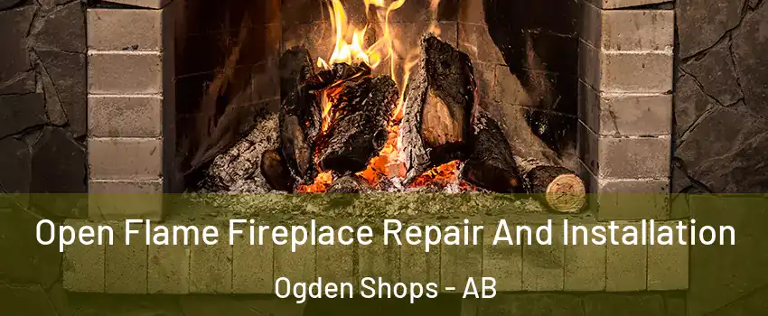  Open Flame Fireplace Repair And Installation Ogden Shops - AB