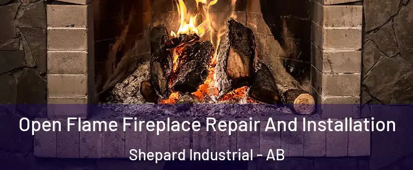  Open Flame Fireplace Repair And Installation Shepard Industrial - AB