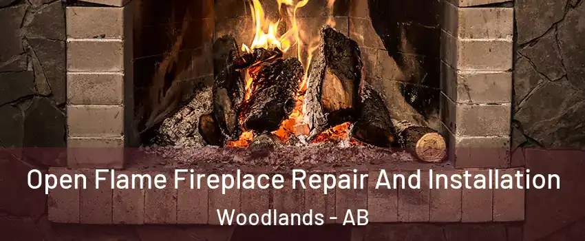  Open Flame Fireplace Repair And Installation Woodlands - AB