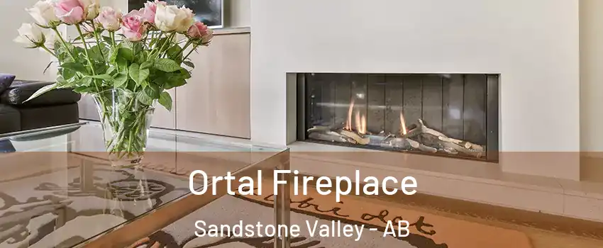 Ortal Fireplace Sandstone Valley - AB