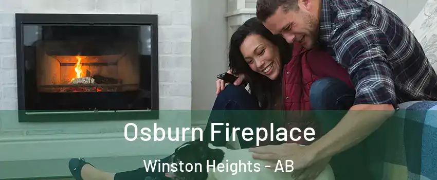  Osburn Fireplace Winston Heights - AB