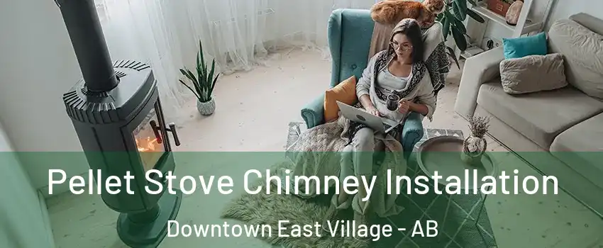  Pellet Stove Chimney Installation Downtown East Village - AB