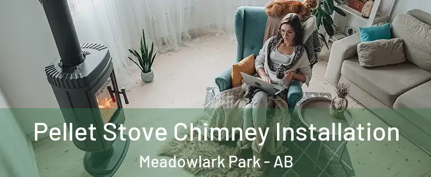  Pellet Stove Chimney Installation Meadowlark Park - AB