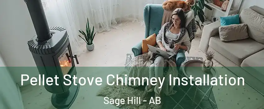  Pellet Stove Chimney Installation Sage Hill - AB