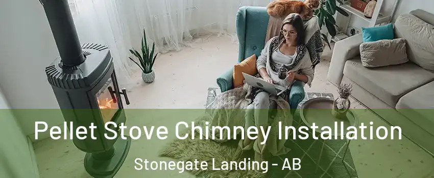  Pellet Stove Chimney Installation Stonegate Landing - AB