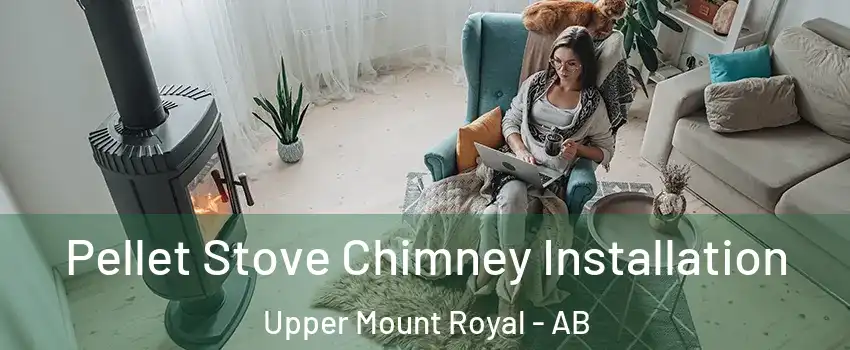 Pellet Stove Chimney Installation Upper Mount Royal - AB