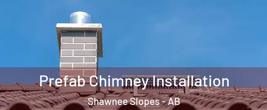  Prefab Chimney Installation Shawnee Slopes - AB
