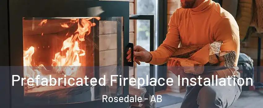  Prefabricated Fireplace Installation Rosedale - AB